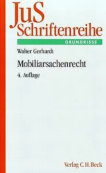 JuS-Schriftenreihe, H.40, Mobiliarsachenrecht von Walter... | Buch | Zustand gut