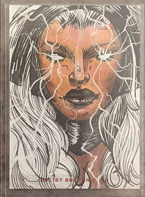 2019/20 UD Marvel Annual Sketch Card 1/1 Voth Storm Marvel