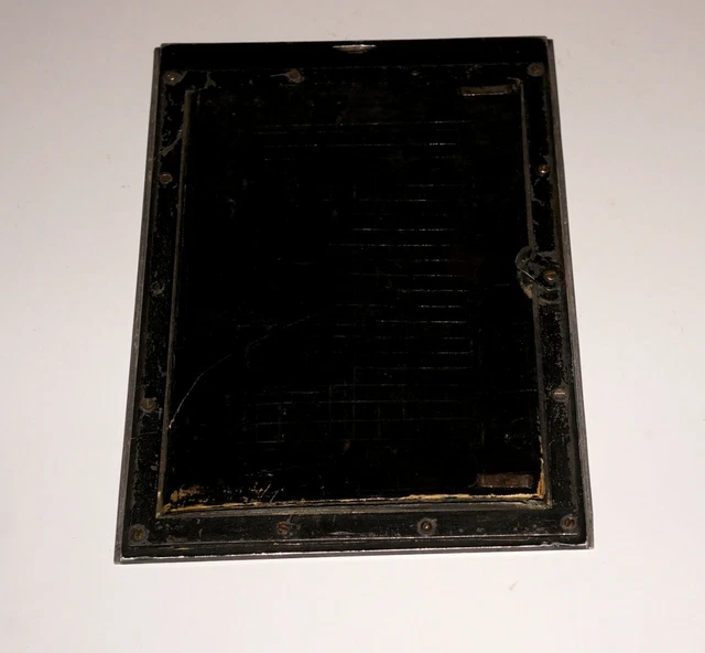 VERY RARE GROUND GLASS PLATE FOR GOERZ TENAX 5x7" (13x18 cm) LARGE