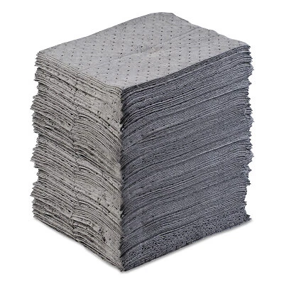Universal Sorbent Pad, Light-Weight, Absorbs 34 Gal, 15 in X 17 In ORS Nasco