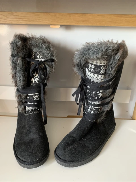 Chaussures Bottes Fourrées Hiver Just Fab P8 P38,5