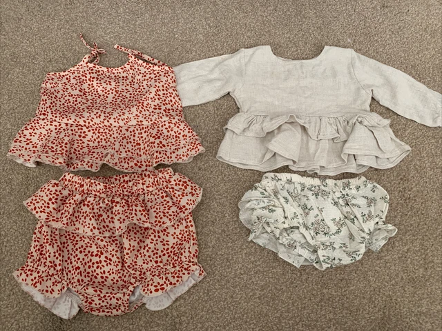 Baby girl bundle 12 months summer