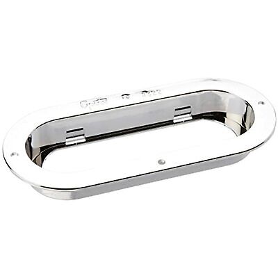 Grote 43223 Chrome Plated Theft-Resistant Mounting Flange (For 6" Oval Lights)
