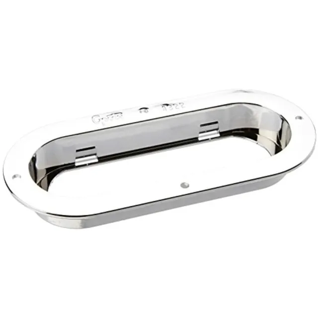 Grote 43223 Chrome Plated Theft-Resistant Mounting Flange (For 6" Oval Lights)