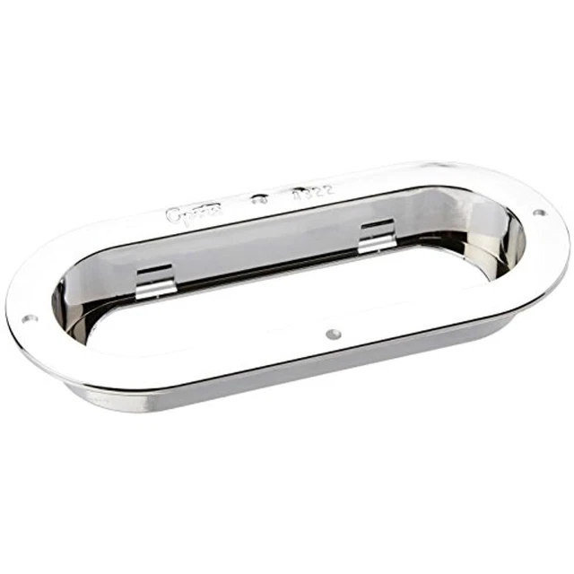 Grote 43223 Chrome Plated Theft-Resistant Mounting Flange (For 6" Oval Lights)