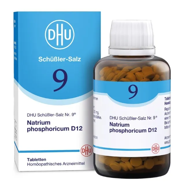 DHU Schüßler-Salz Nr. 9 Natrium..., 900.0 St. Tabletten 18182728