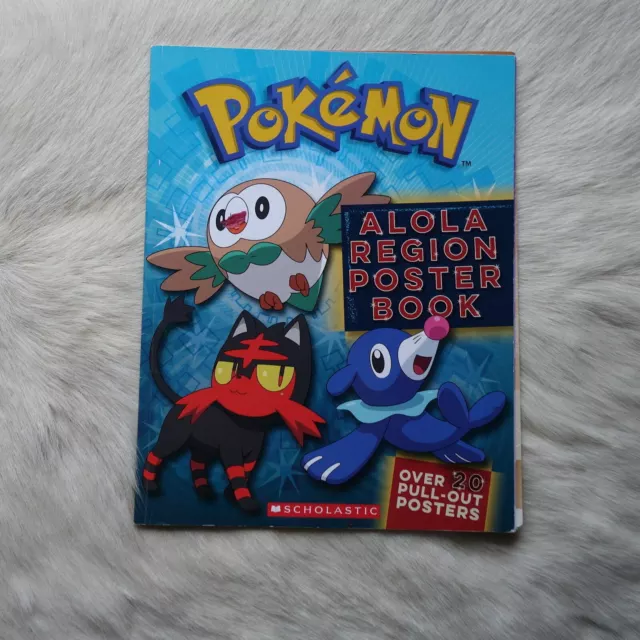 Pokémon Alola Region Sticker Book - by The Pokemon Company International  (Paperback)