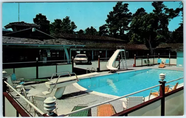 MONTEREY, California  CA   Roadside  EL PADRE MOTEL  ca 1960s   Postcard