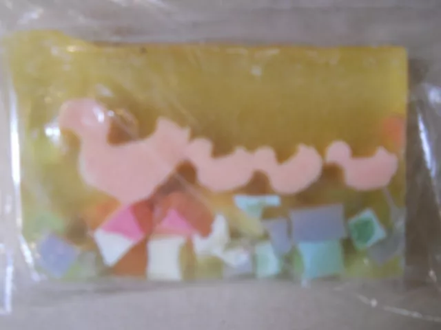 New Primal Elements Cut Soap, Easter Parade,  Full Slice 5.5 oz., Ducks in a Row