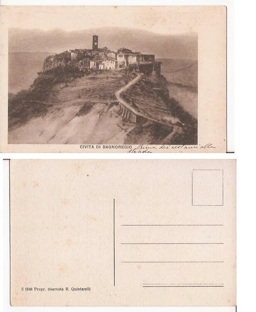 Italy Postcards Cartolina Civita Di Bagnoregio Fp