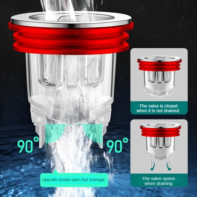 Scarico pavimento rilevatore sporco bagno hotel deodorante nucleo interno protezione insetti