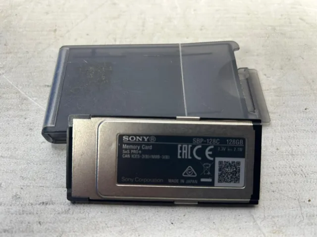 Sony 128GB SBP-128C Serie C Sxs Pro+ Profesional Tarjeta de Memoria