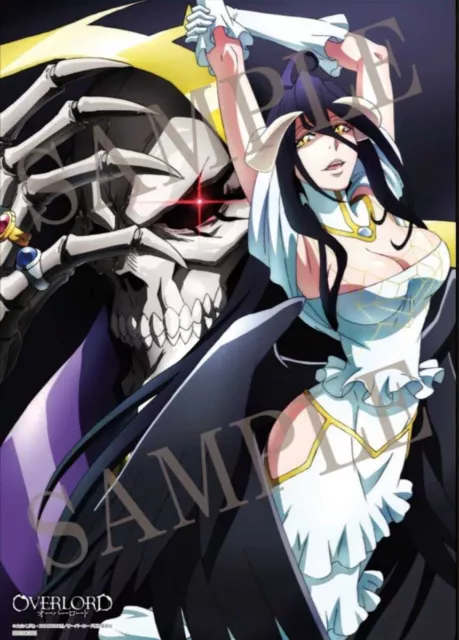 Overlord Ainz Ooal Gown & Momon B2 Tapestry Wall Scroll ebten Limited Bonus