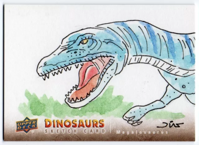 2015 Dinosaurs Sketches SC-MEG Megalosaurus by Pablo Diaz 1/1