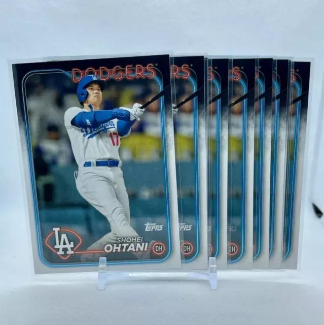 (9) SHOHEI OHTANI 2024 Topps Series 2 Card Lot Los Angeles Dodgers 500