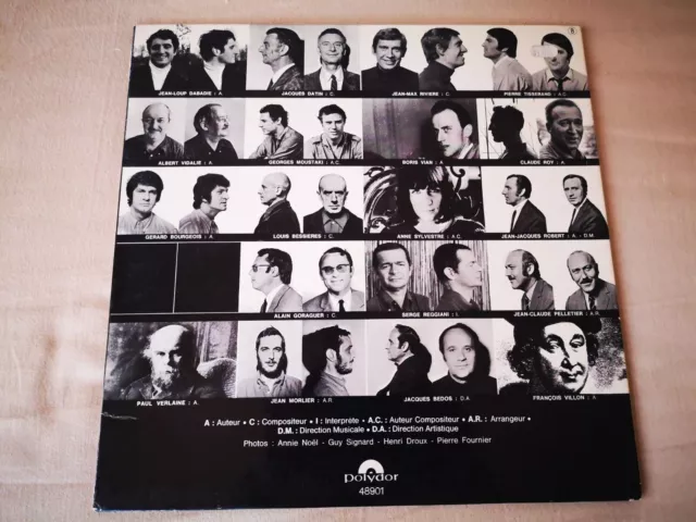 Serge Reggiani – Serge Reggiani SCHALLPLATTE VINYL ALBUM LP 2