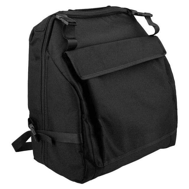 Black Oxford Cloth Accordion Case Storage Bag for 48 Bass Accordion W6E4