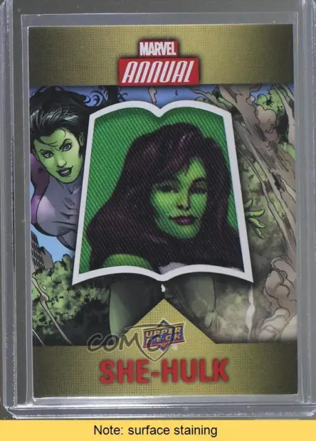 2016 Upper Deck Marvel Annual Single Character She-Hulk #CP-6 Patch READ 08se
