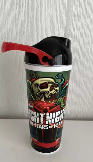 Thorpe Park Freestyle Cups Fright Night Drinks Cup 20 Year Anniversary