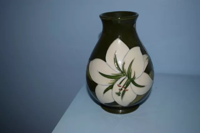 A rare Moorcroft "Bermuda Lily" pattern bulbous vase c1960's