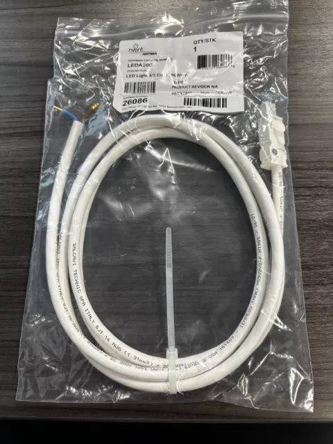 LEDA20C Hoffman LED Light AC Cord 2000mm