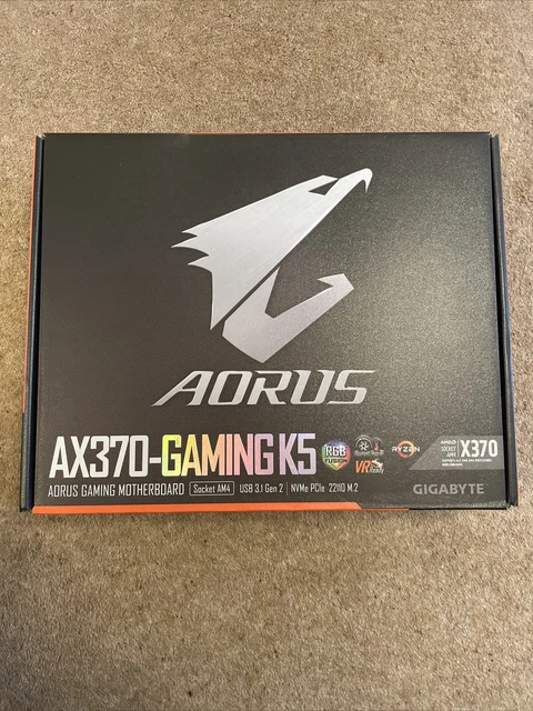 GIGABYTE AORUS AX370 Gaming K5 Motherboard £55.00 - PicClick UK
