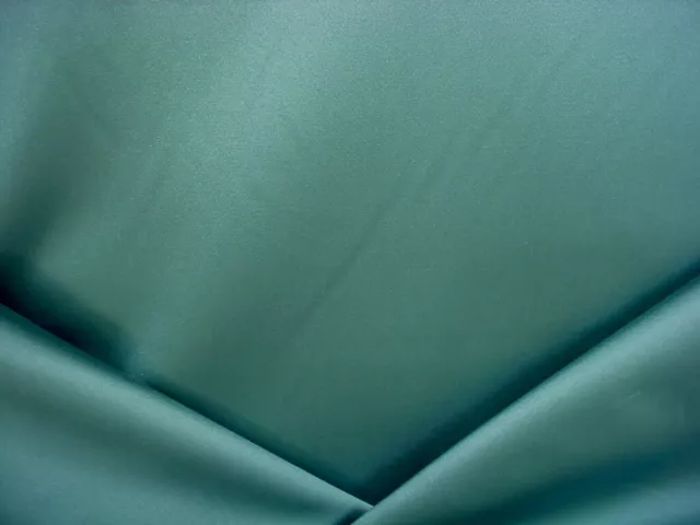 1-5/8Y Kravet Lee Jofa Aquamarine Faux Silk Sateen Satin Upholstery Fabric