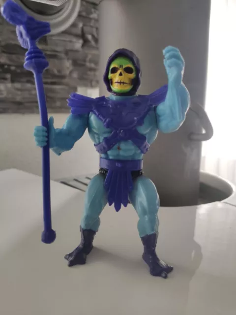 Original 1981. He Man Masters of the Universe Figur Skeletor Mattel MOTU