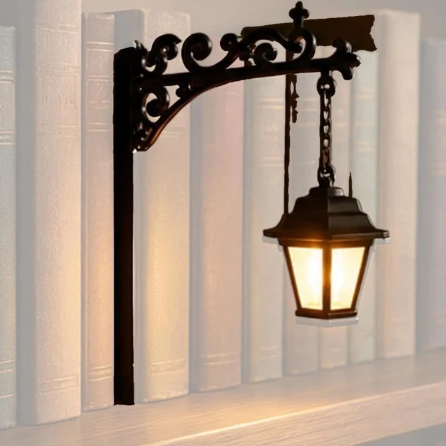 Mini Long Light Led VINTAGE LIBRARY LANTERN Bookshelf Light, Mini Hanging Lamp Warm LED ...