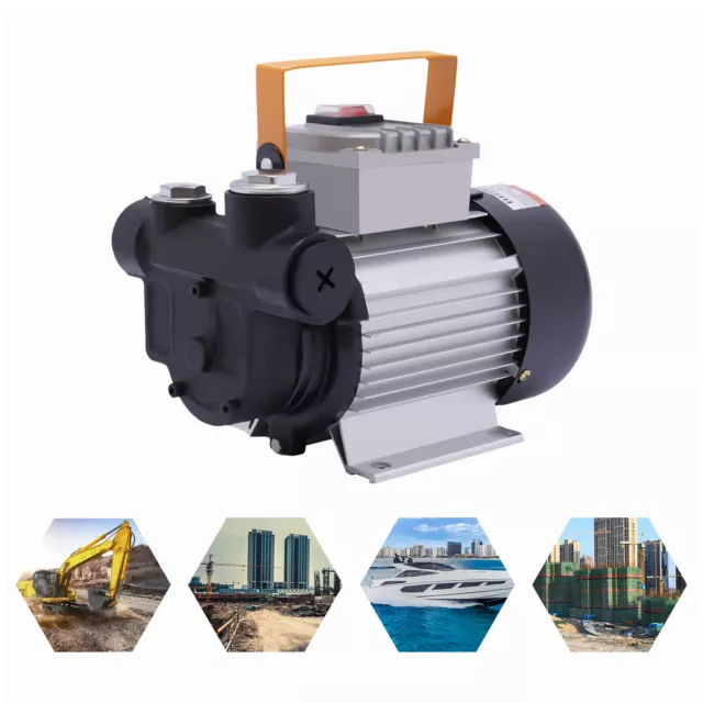 AC 110V 16GPM Electric Oil & Fuel Fluid Pump Transfer Extractor Pump Motor 550W