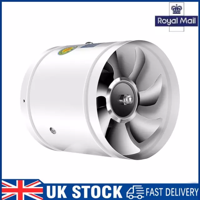 Air Ventilator 220V Duct Fan Wall Fan for Home Bathroom Warehouse (7inch)