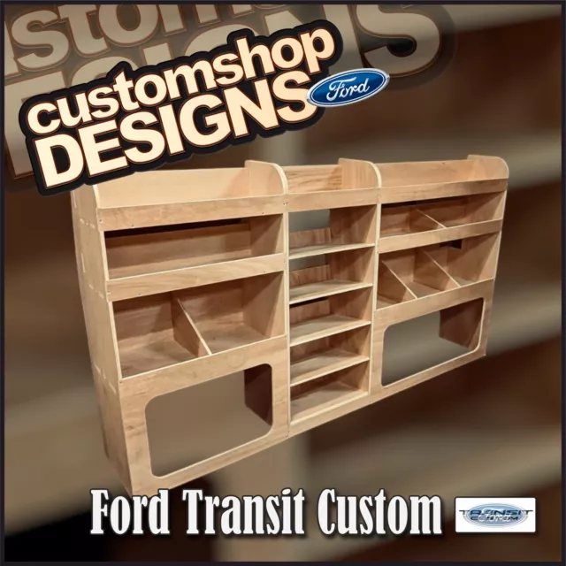 Ford Transit Custom (2013 - Onward) MWB Van Racking / Shelving / Storage Unit