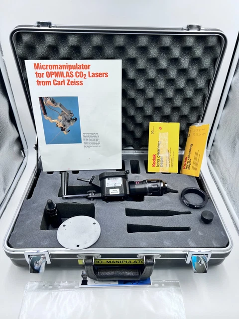 COHERENT Micro-Manipulator ASER APERTURE beam splitter attachment surgical Xanar COHERENT Micro-Manipulator ASER APERTURE beam splitter attachment surgical Xanar