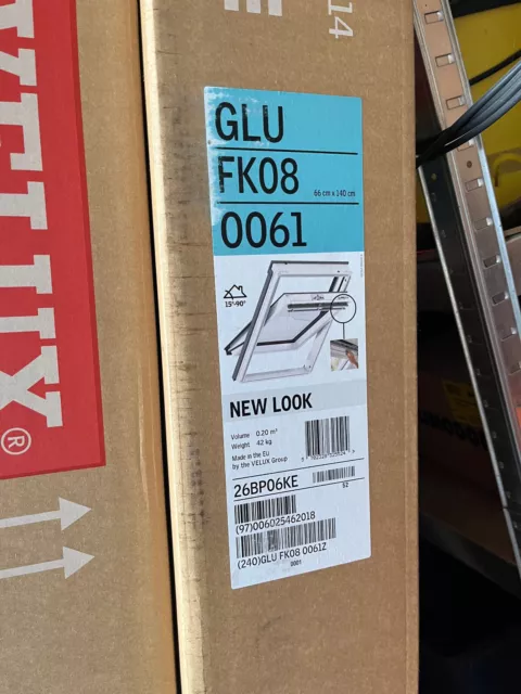 VELUX GLU (3-fach Verglasung), Dachfenster inkl. Eindeckrahmen und BDX 2000 Eind