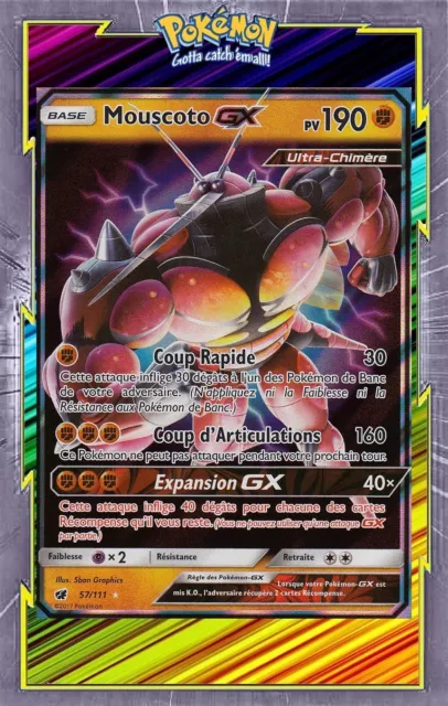 Carta Pokémon Tcg: Nihilego-gx 103/111 Sl04 Em Português