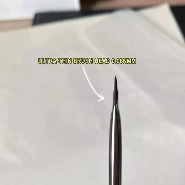 Upgrade Blade Eyeliner Brushes Ultra Thin Fine Angle Flat Eyebrow Makeup Brush 3