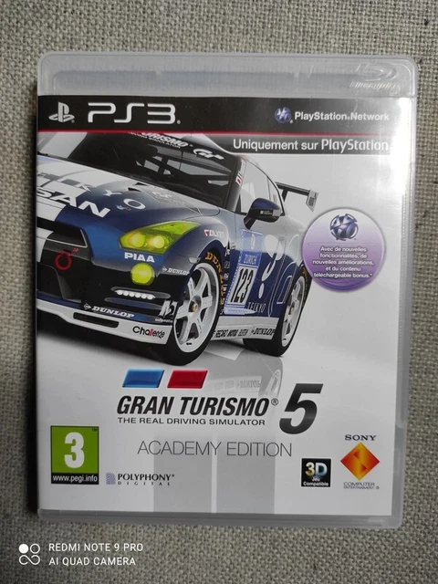 Gran Turismo 5 Academy Edition – PS3 – PAL – Complet Avec Boîtier – Très Bon état