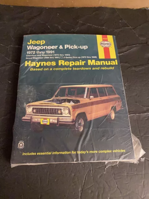 Jeep Wagoneer & Pick-up 72-91 Haynes Repair Manual 50029