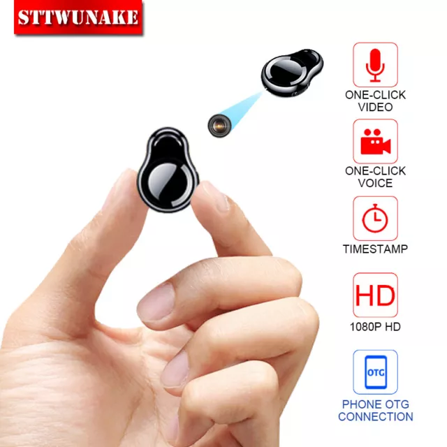 Mini spy camera hidden bodycam body camera video recorder voice recording device