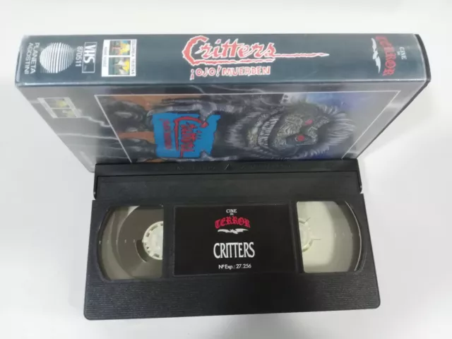 Critters ¡ Ojo Muerden ! Stephen Herek Terror Vhs Cinta Castellano 3