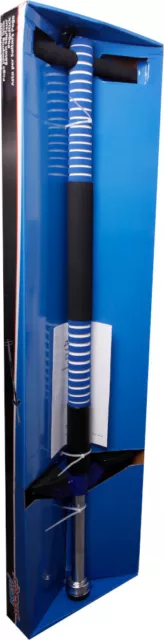 New Sports Pogo Stick, blau/schwarz, Höhe 95 cm, ca. 95x23,5x5,5 cm, belastbar