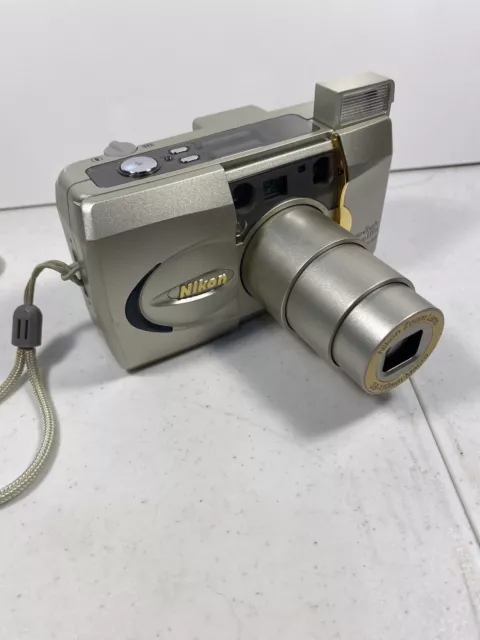 Nikon Lite Touch Zoom 110S AF Quartz Date 35mm Point & Shoot Film Camera TESTED