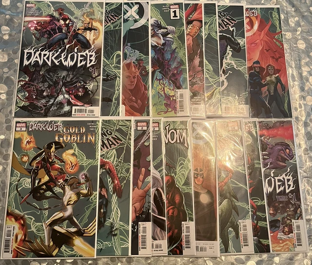 Marvel Dark Web (Complete series event) Spider-Man and X-Men 18 issues