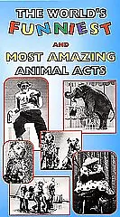 The Worlds Funniest and Most Amazing Animal Acts (VHS, 1999)