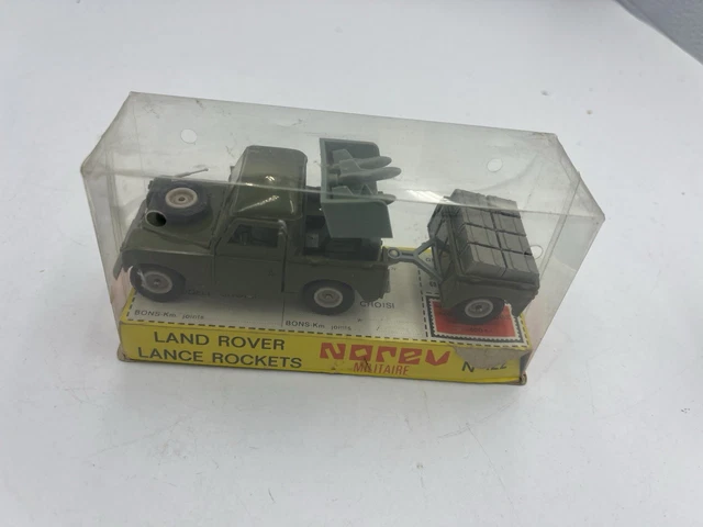 Miniature NOREV 1/43 – Land Rover Gendarmerie 1965 N°52 – Jouet Ancien France