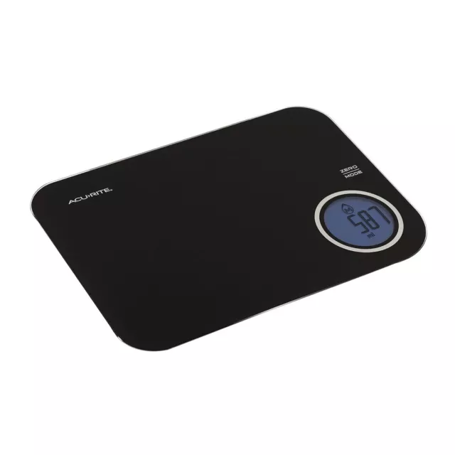 100% Genuine! ACURITE Stella Digital Kitchen Scale with Backlight 5 kg Black!