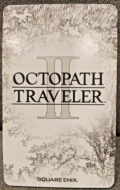Steelbook Octopath Traveler II 2 Nintendo Switch