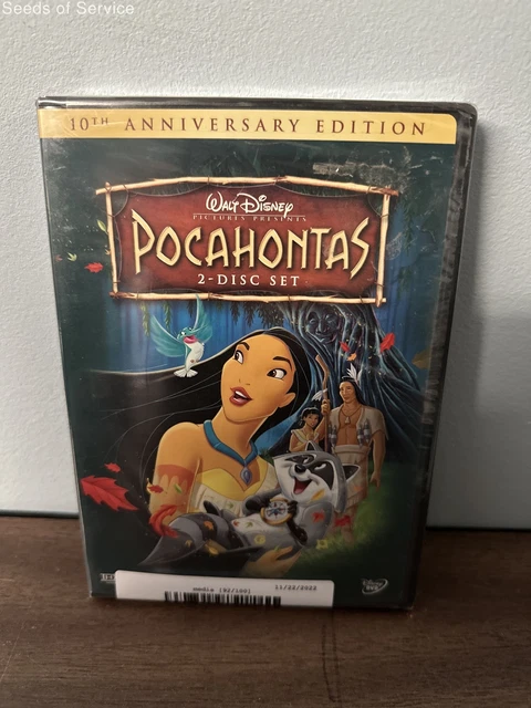 Pocahontas 10th Anniversary Edition DVD 2005 OOP VAULTED
