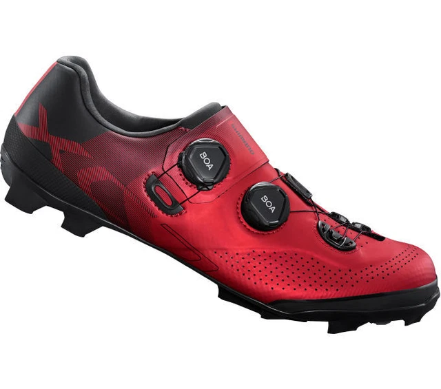 Shimano Fahrradschuhe SH-XC7R Cross Country BOA® L6 SPD rot Größe 44