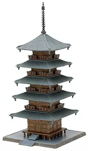 TOMYTEC Building Collection Japanese Temple Diorama 5-Storied Pagoda